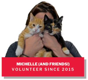 Michelle, volunteer since 2015